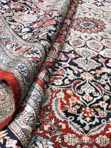 ковер ручной работы Шелковый Китайский ковер ручной работы 2.45x3.45 — фото 3