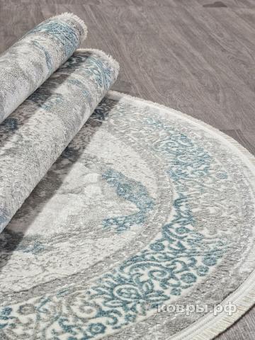 ковер KARDELEN MARMARIS 26491B CREAM / GRY Овал — фото 3