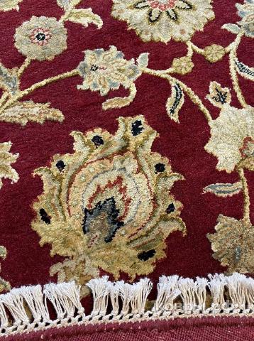 ковер ручной работы Индийский ковер ручной работы из шелка и шерсти Agra (Агра) 1.83x1.83 — фото 2