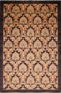 Афганский ковер ручной работы из шелка и шерсти Сhoubi Ziegler (Чуби зиглер) 2.91x1.95