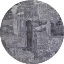 Ковер ARMINA 03758A GREY / GREY Круг