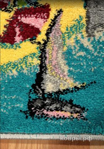 ковер Agnella Funky Top Ugo green — фото 4