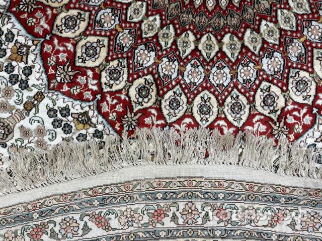 ковер ручной работы Шелковый Китайский ковер ручной работы 2.3x2.27 — фото 2