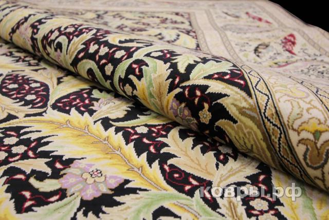 ковер ручной работы Шелковый Китайский ковер ручной работы 2.8x1.87 — фото 4