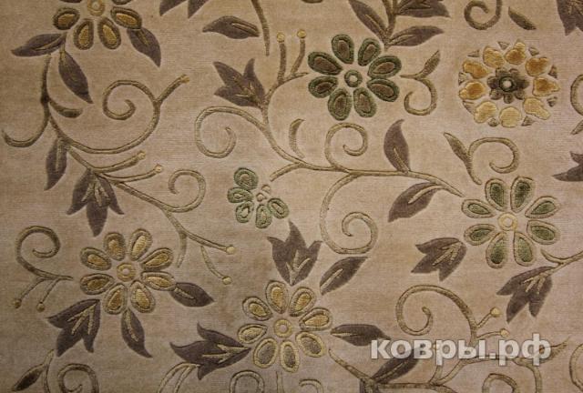 ковер ручной работы Китайский ковер ручной работы из шелка и шерсти 3.05x2.44 — фото 2