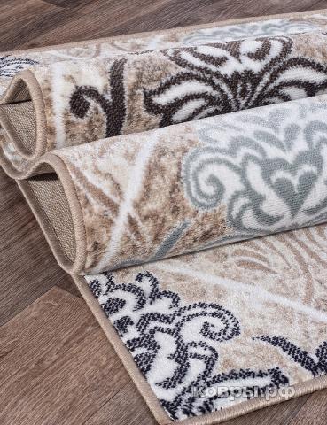 ковер Merinos Valencia Deluxe d310 cream-brown — фото 6