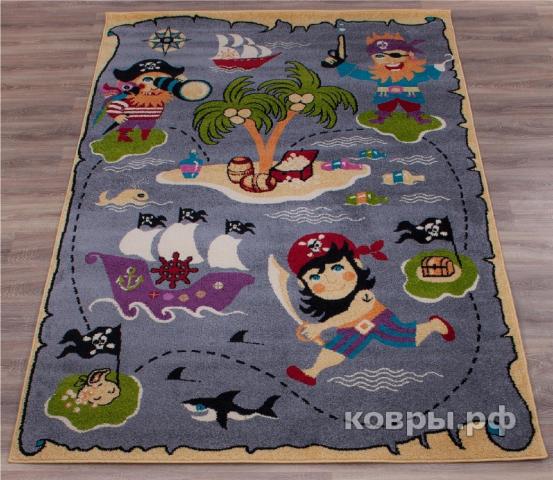 ковер Agnella Funky Pir grey — фото 2