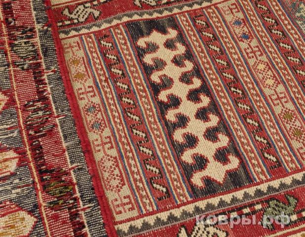 ковер ручной работы Иранский ковер ручной работы Сумах сиржан 0.76x2.81м — фото 4