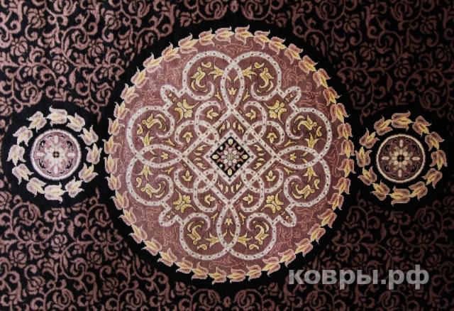 ковер ручной работы Шелковый Китайский ковер ручной работы 1.38x0.93 — фото 2