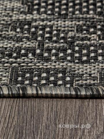 ковер Ковер MERINOS KAIR S136 BLACK-GRAY — фото 4
