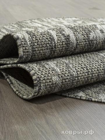 ковер Ковер MERINOS KAIR S136 GRAY Овал — фото 4