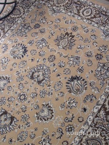 ковер Ковер AIDIN CARPET PRAGA 06030A BEJ / KAHVE — фото 2