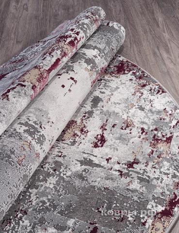 ковер MERINOS GRAND 23319 950 GREY / PURPLE Овал — фото 3