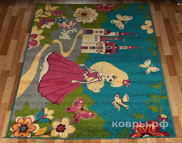 ковер Agnella Funky Nel turquoise — фото 3