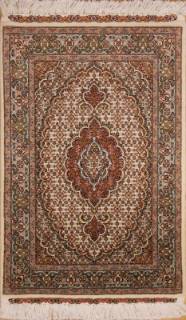 Иранский ковер ручной работы из шелка и шерсти Mahi (Махи) 0.96x0.61