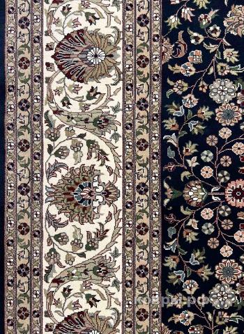 ковер ручной работы Шерстяной Индийский ковер ручной работы 3.9x3.06 — фото 6