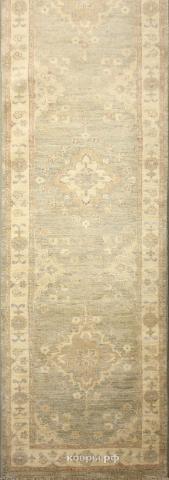 ковер ручной работы Шерстяной Афганский ковер ручной работы Сhoubi (Чуби) 4.02x0.78 — фото 2