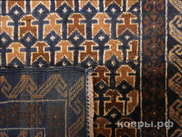 ковер ручной работы Шерстяной Афганский ковер ручной работы Temir Baluch (Темир Балуч) 1.32x0.91 — фото 2