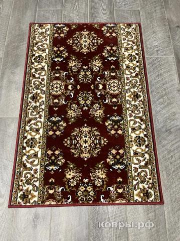 Халява Коврик № 1809,бордовый,размер 0,8 на 1,2 метра