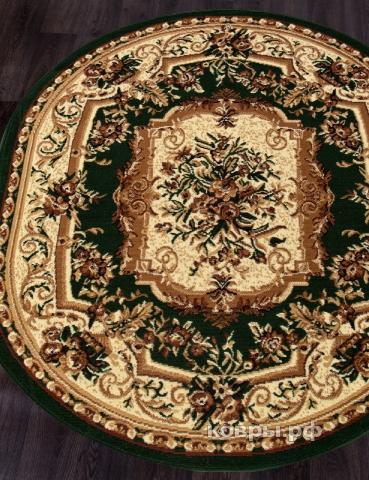 ковер Merinos Laguna 5439 GREEN Овал — фото 2