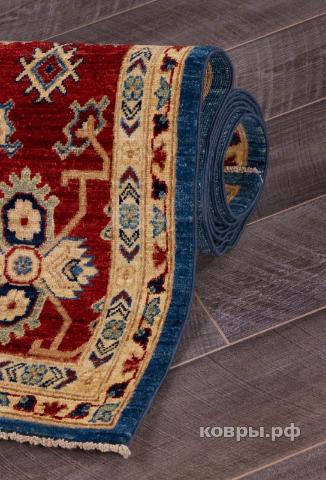 ковер ручной работы Пакистанский ковер ручной работы Казах 2.74x3.66м — фото 13