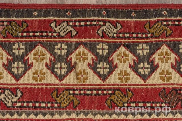 ковер ручной работы Иранский ковер ручной работы Сумах сиржан 0.76x2.81м — фото 5