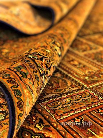 ковер ручной работы Шелковый Индийский ковер ручной работы Kashmir (Кашмир) 3.06x2.14 — фото 3