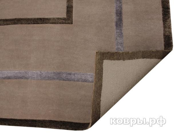 ковер ручной работы Индийский ковер ручной работы из шелка и шерсти 3.69x2.8 — фото 3