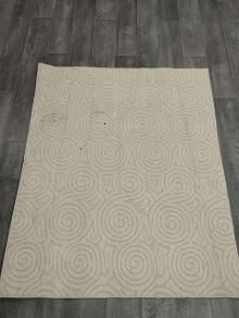 Коврик №559-кремовый,размер 1,4 на 1,7 метра