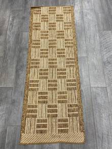 Коврик № 1226,светло-коричневый,размер 0,7 на 0,95 метра