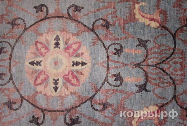 ковер ручной работы Шелковый Афганский ковер ручной работы Susane (Сюзане) 3.69x2.67 — фото 2