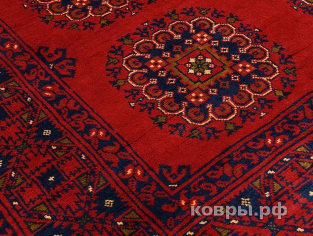 ковер ручной работы Пакистанский ковер ручной работы Афгани 1.01x1.44м — фото 5