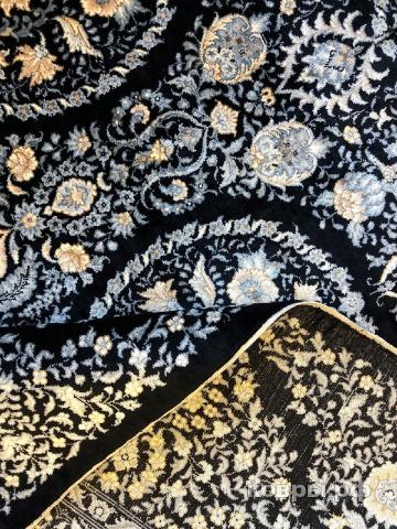 ковер ручной работы Шелковый Китайский ковер ручной работы 2.74x1.83 — фото 3