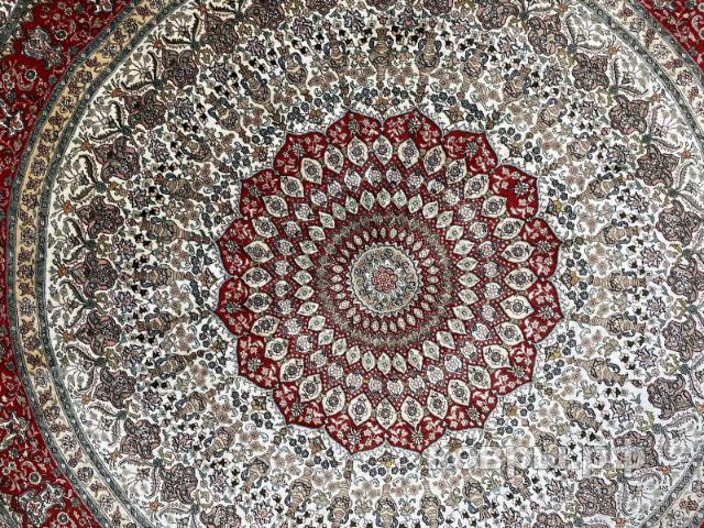 ковер ручной работы Шелковый Китайский ковер ручной работы 2.3x2.27 — фото 4