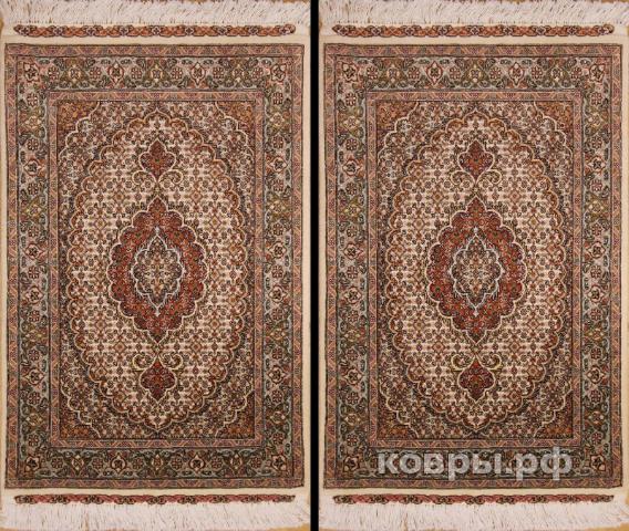 ковер ручной работы Иранский ковер ручной работы из шелка и шерсти Mahi (Махи) 0.96x0.61 — фото 2