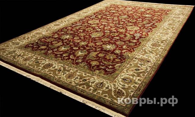 ковер ручной работы Шерстяной Индийский ковер ручной работы 2.83x1.83 — фото 2