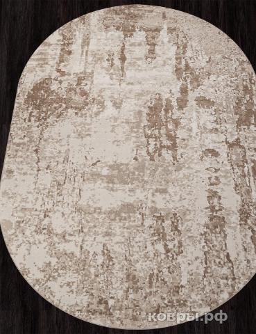 ковер Ковер ROZA SIESTA M027A WHITE / BONE Овал — фото 2