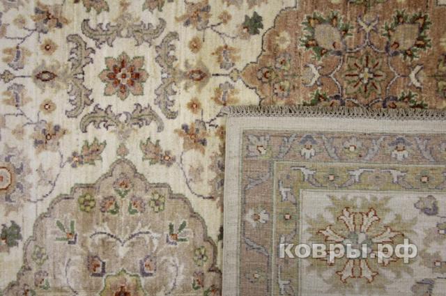 ковер ручной работы Шелковый Афганский ковер ручной работы Сhoubi (Чуби) 4.18x3.01 — фото 9