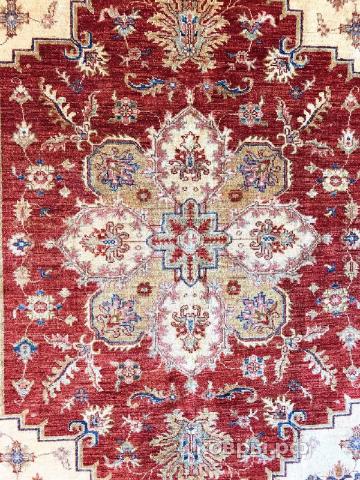 ковер ручной работы Шерстяной Афганский ковер ручной работы Сhoubi (Чуби)  2.28x1.68 — фото 5