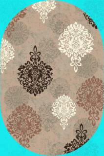 Люберецкие ковры Кашемир 50103/овальный/ 21 овал