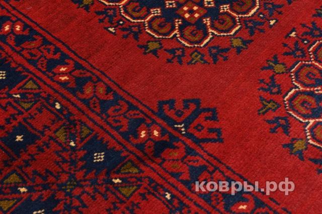 ковер ручной работы Пакистанский ковер ручной работы Афгани 1.01x1.44м — фото 8