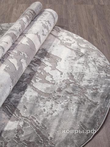 ковер KARMEN HALI ARMINA 04075G GREY / GREY Овал — фото 3