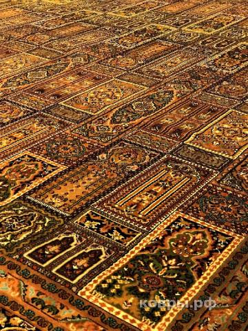 ковер ручной работы Шелковый Индийский ковер ручной работы Kashmir (Кашмир) 3.06x2.14 — фото 4