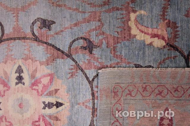 ковер ручной работы Шелковый Афганский ковер ручной работы Susane (Сюзане) 3.69x2.67 — фото 3