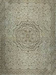 Дизайнерский ковер ручной работы из шерсти дикого яка 052 2.74x3.66