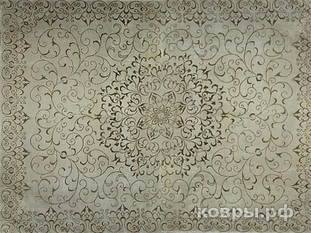 ковер ручной работы Дизайнерский ковер ручной работы из шерсти дикого яка 052 2.74x3.66