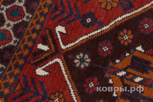 ковер ручной работы Пакистанский ковер ручной работы Балучи 1.0x1.5м — фото 13