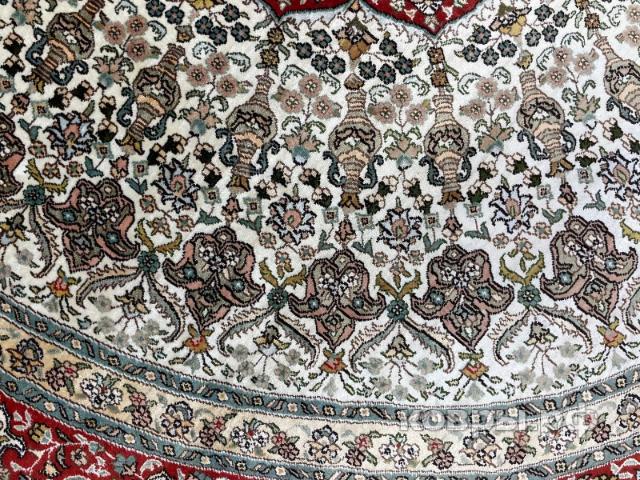 ковер ручной работы Шелковый Китайский ковер ручной работы 2.3x2.27 — фото 5