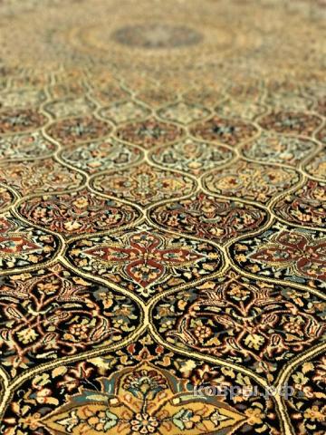 ковер ручной работы Шелковый Индийский ковер ручной работы Kashmir (Кашмир) 2.15x3.05 — фото 2