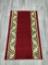 Халява Коврик №505-красный,размер 0,8 на 1,3 метра